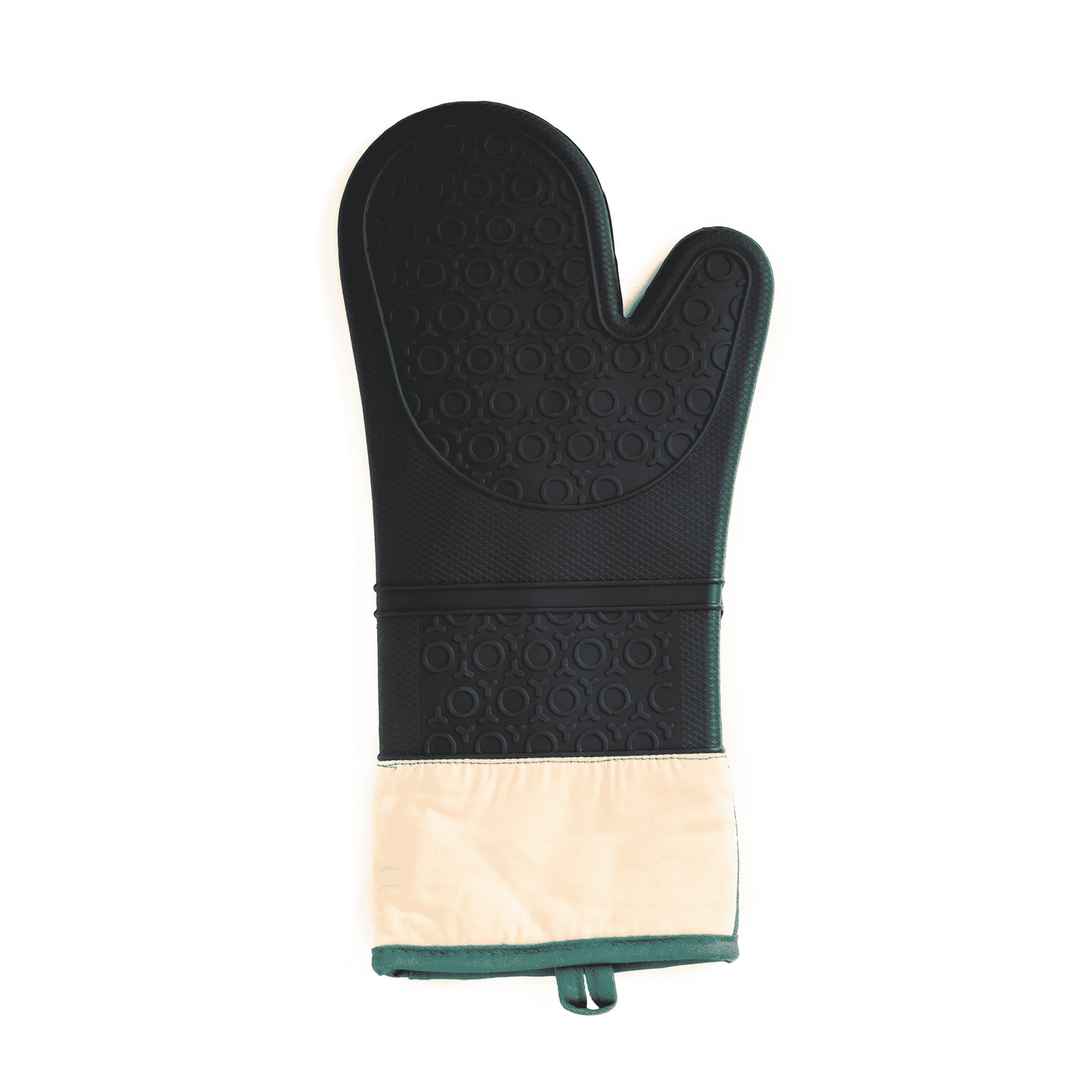 Silicone baker's oven mitt, alternative view