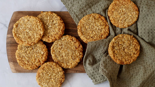 ANZAC biscuits with sourdough