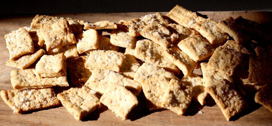 Sourdough Starter Discard Crackers