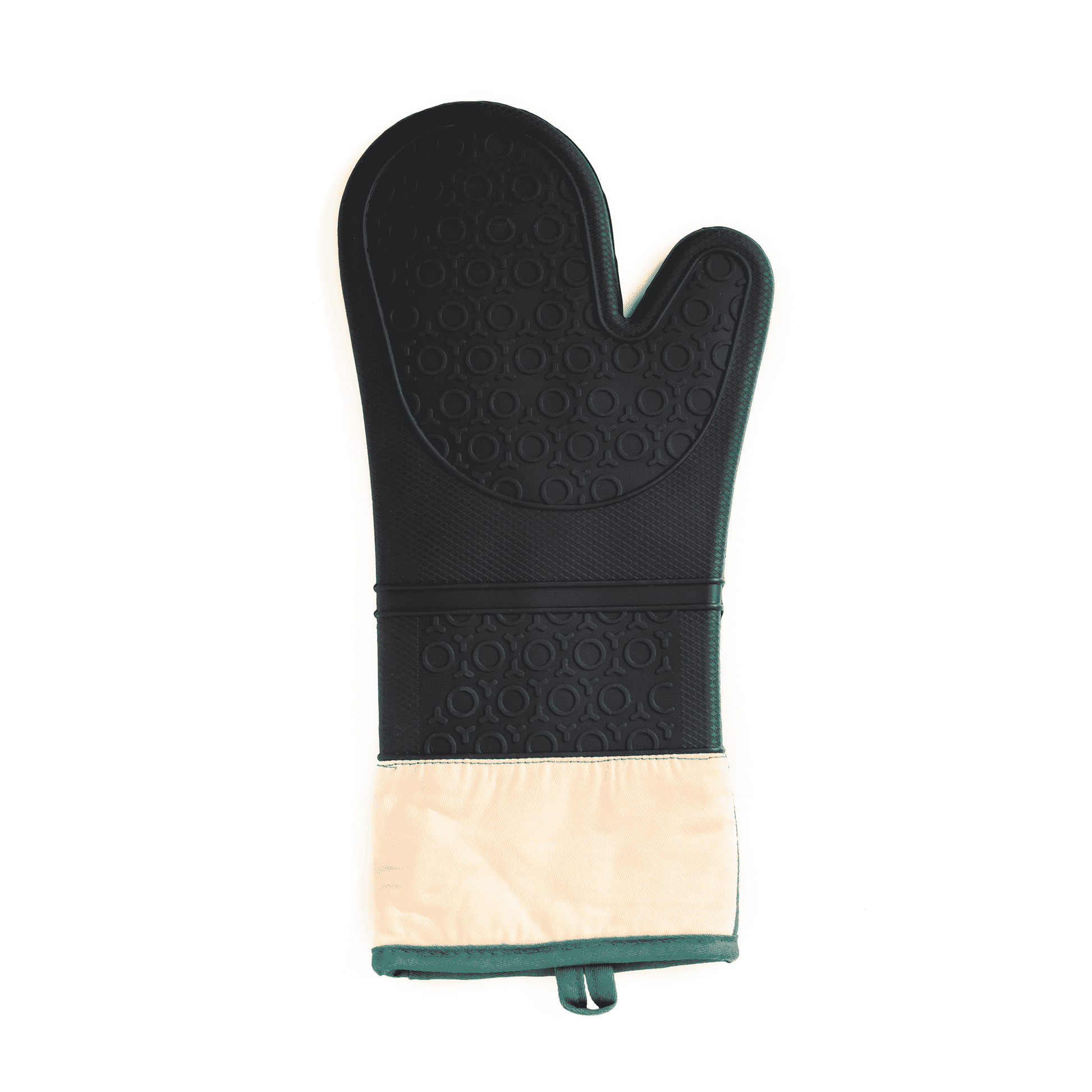 Silicone baker's oven mitt, alternative view