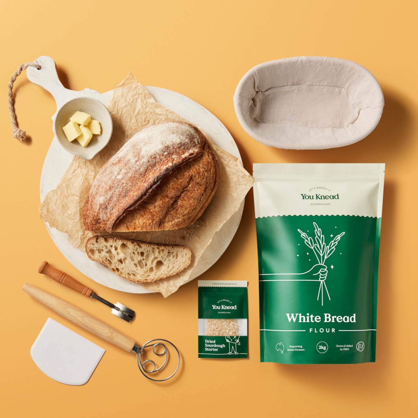 Sourdough Starter Kit & Masterclass Bundle